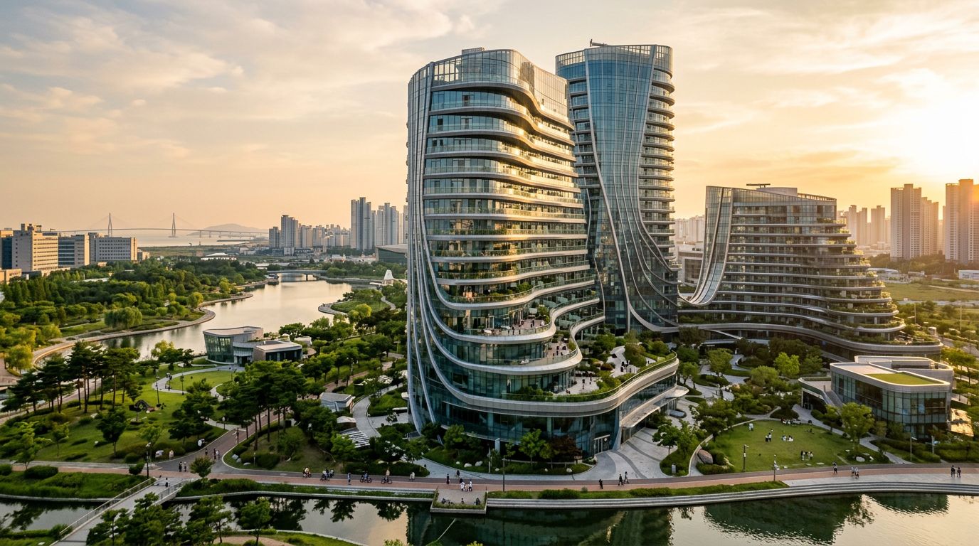 Incheon Off-Plan Property Developer AI Illustrations